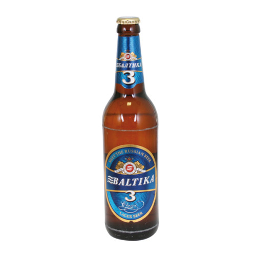 Bier "Baltika" Nr.3, 4,8% vol.